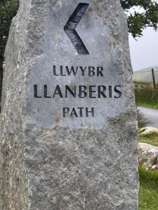 The start of the Llanberis Path to the summit of Yr Wyddfa
